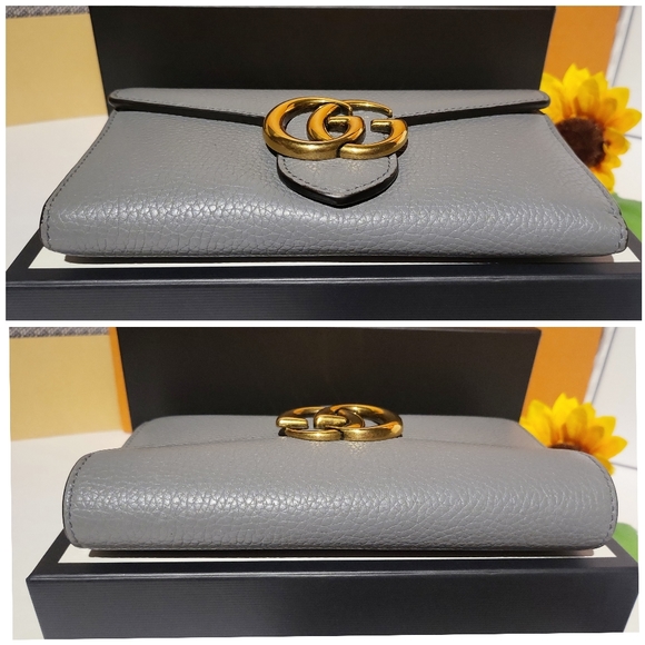 🔥SOLD🔥🌸GUCCI🌸 EUC🔥 GG Marmont Wallet on chain w/ Complete Inclusions - Picture 7 of 17